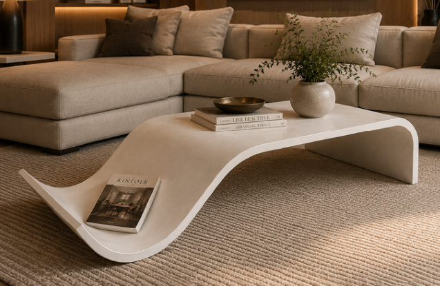 Mesa de Centro Curva